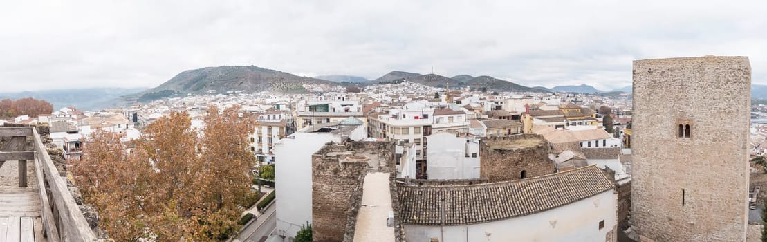 Priego de Cordoba, white village of Cordoba province in Spain.