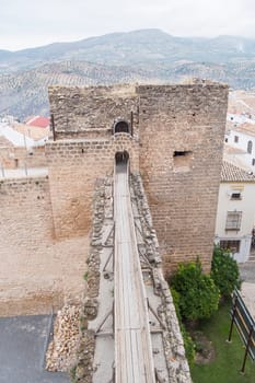 Priego de Cordoba, white village of Cordoba province in Spain.