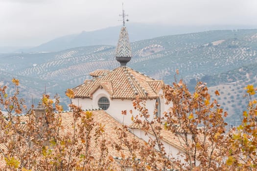 Priego de Cordoba, white village of Cordoba province in Spain.