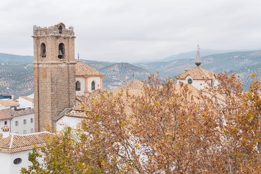 Priego de Cordoba, white village of Cordoba province in Spain.