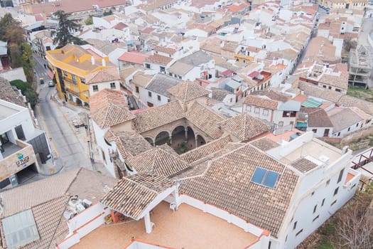 Priego de Cordoba, white village of Cordoba province in Spain.