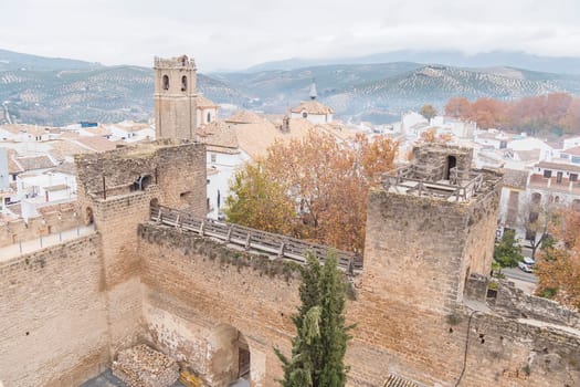 Priego de Cordoba, white village of Cordoba province in Spain.