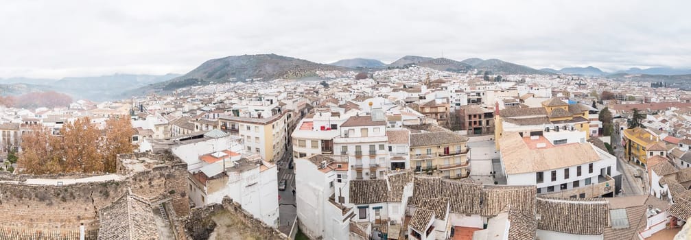 Priego de Cordoba, white village of Cordoba province in Spain.