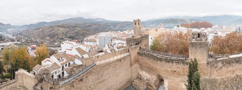 Priego de Cordoba, white village of Cordoba province in Spain.