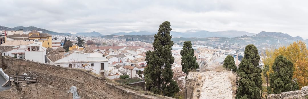 Priego de Cordoba, white village of Cordoba province in Spain.