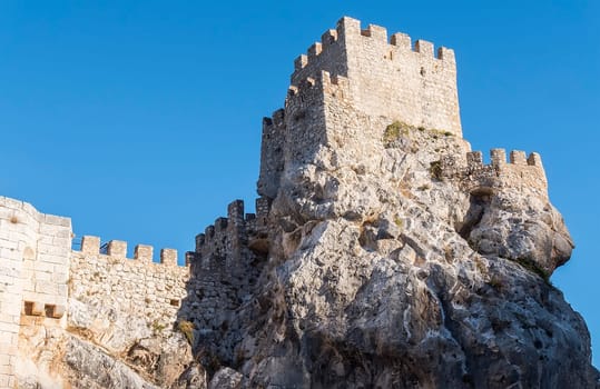 Zuheros, white village of the province of Cordoba in Spain.
