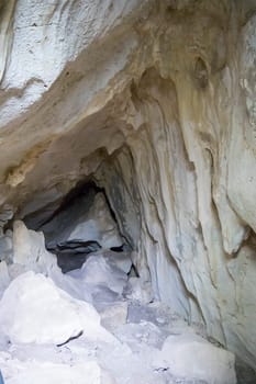 Bat cave in the pretty village of Zuheros in Cordoba, Spain.