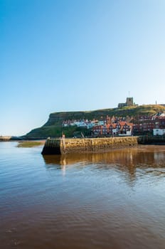 Whitby, North Yorkshire, UK - October 12, 2014