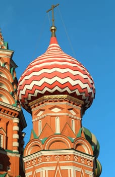 Historic building photographed close up against the sky