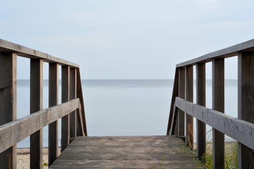Stairs to the beach