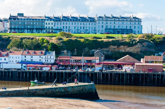 Whitby, North Yorkshire, UK - October 12, 2014