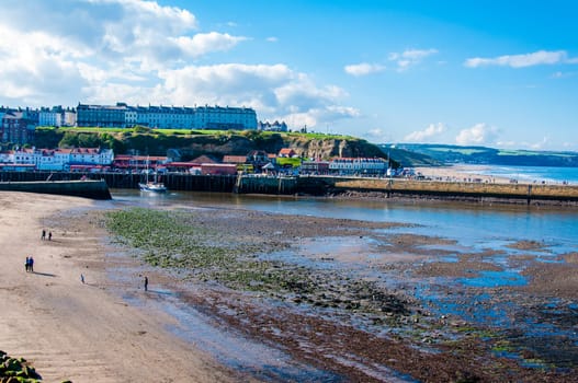 Whitby, North Yorkshire, UK - October 12, 2014
