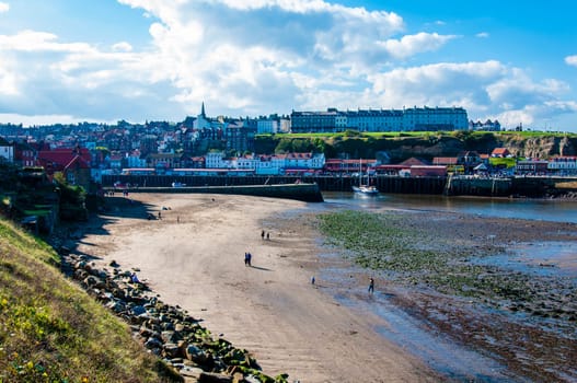 Whitby, North Yorkshire, UK - October 12, 2014