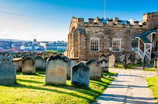 Whitby, North Yorkshire, UK - October 12, 2014