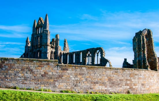 Whitby, North Yorkshire, UK - October 12, 2014