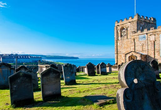 Whitby, North Yorkshire, UK - October 12, 2014