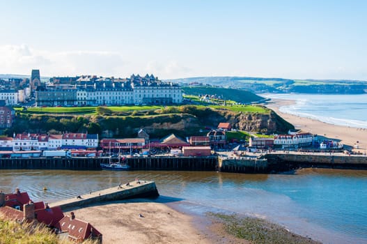Whitby, North Yorkshire, UK - October 12, 2014