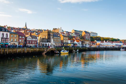 Whitby, North Yorkshire, UK - October 12, 2014