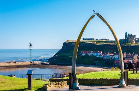Whitby, North Yorkshire, UK - October 12, 2014