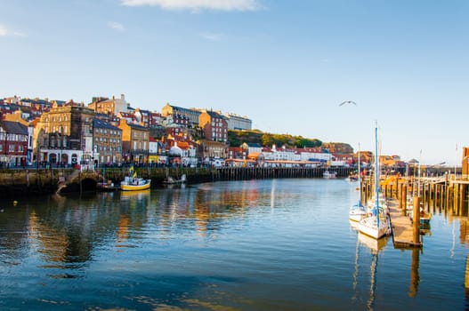 Whitby, North Yorkshire, UK - October 12, 2014