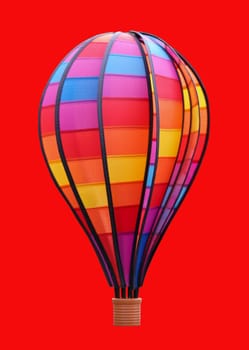 Wind chime, wind chime balloon, a balloon that can turn in the wind. A decorative element.