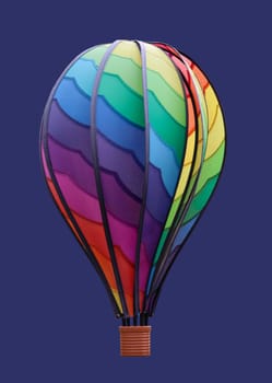 Wind chime, wind chime balloon, a balloon that can turn in the wind. A decorative element.