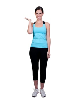 A young Beautiful Woman with a lovely smile