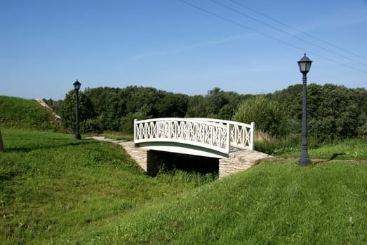 The old bridge in the south of Estonia Viljandi