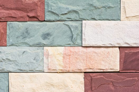 Close up Brick wall texture