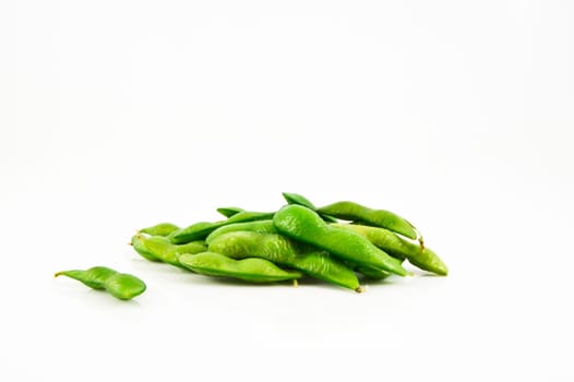 Soybean isolated on white background