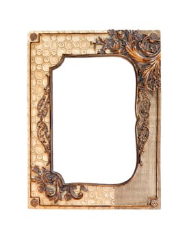 Decorative frame isolated with clipping path included