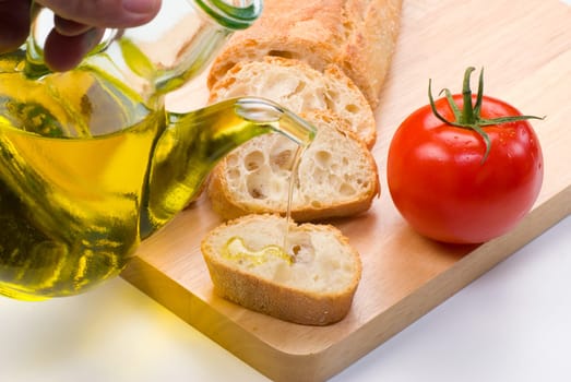 Mediterranean ingredients: simple, tasty and healthy food staples