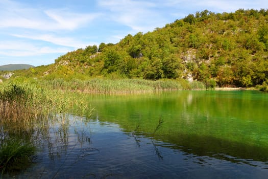 Plitvice lakes in Croatia