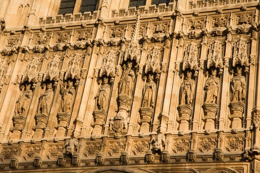 London Victoria Tower stands at the House of Lords end of the Palace of Westminster.
