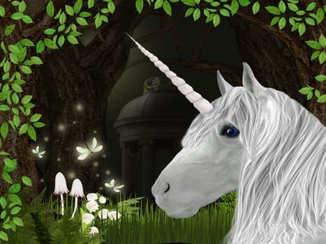 Illustration of unicorn