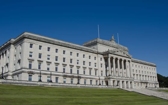 Northern Ireland's Parliament Building, historic home of the Northern Ireland Assembly