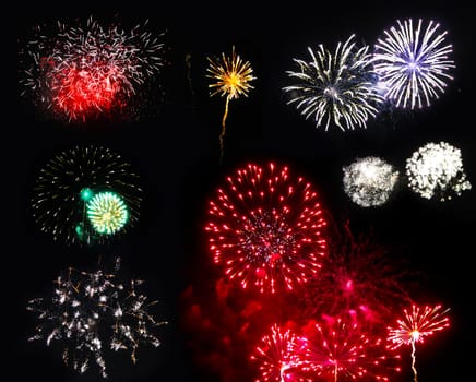 Beautiful fireworks
