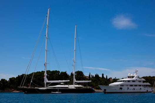 Boats on the water