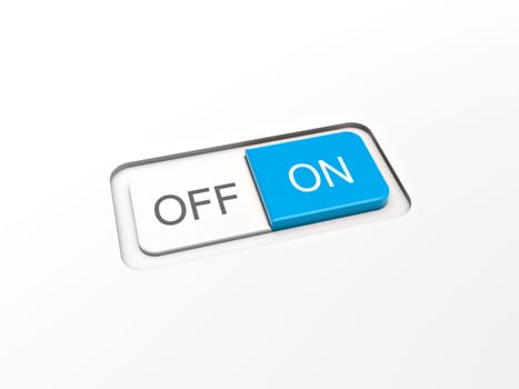 switch on off button on white board