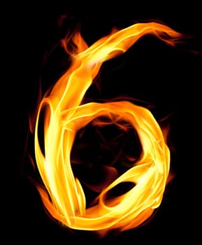 Fiery number six