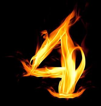 Fiery number four
