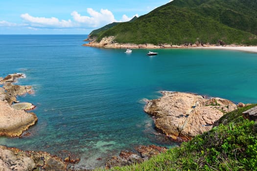 Sai Wan bay in Hong Kong