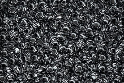 high quality rendering of abstract textured murmur in black