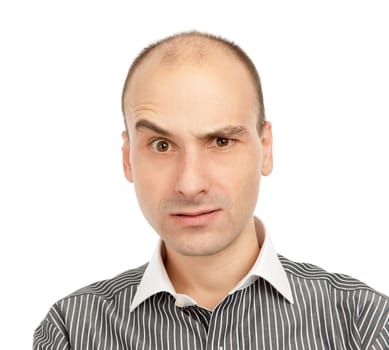 Surprised man