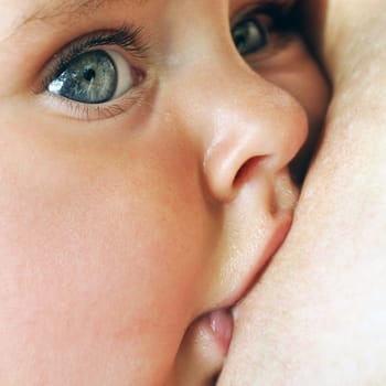 baby eating