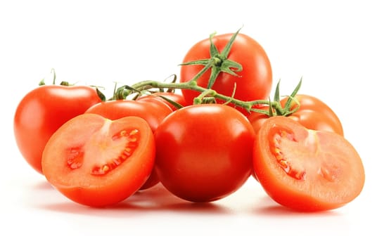 Composition with fresh tomatoes
