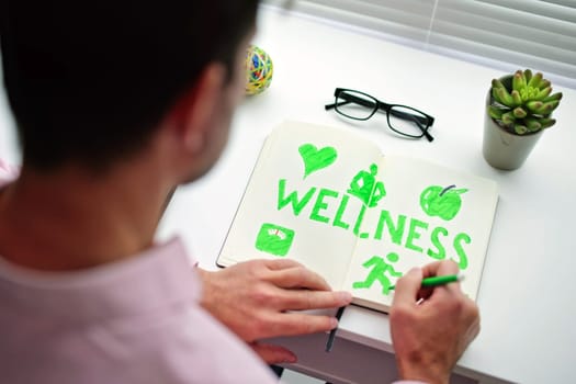 Corporate Body And Mind Wellness. Healthy Lifestyle Concept