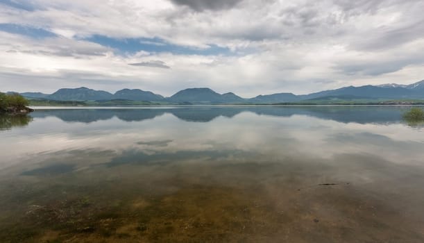 Mountain Lake in Slovakia Tatra - Strbske Pleso