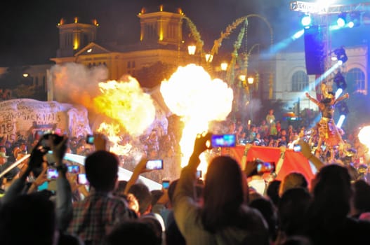 Yogyakarta, Indonesia - 7 October 2014