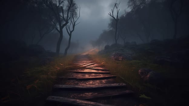 This breathtaking photo captures the beauty and majesty of nature, showcasing a winding road leading through a vibrant forest and up into the mountains. Shot in 8K resolution, every detail of the landscape is crystal clear and stunningly vivid. This image is sure to inspire awe and a sense of wonder in anyone who views it.
